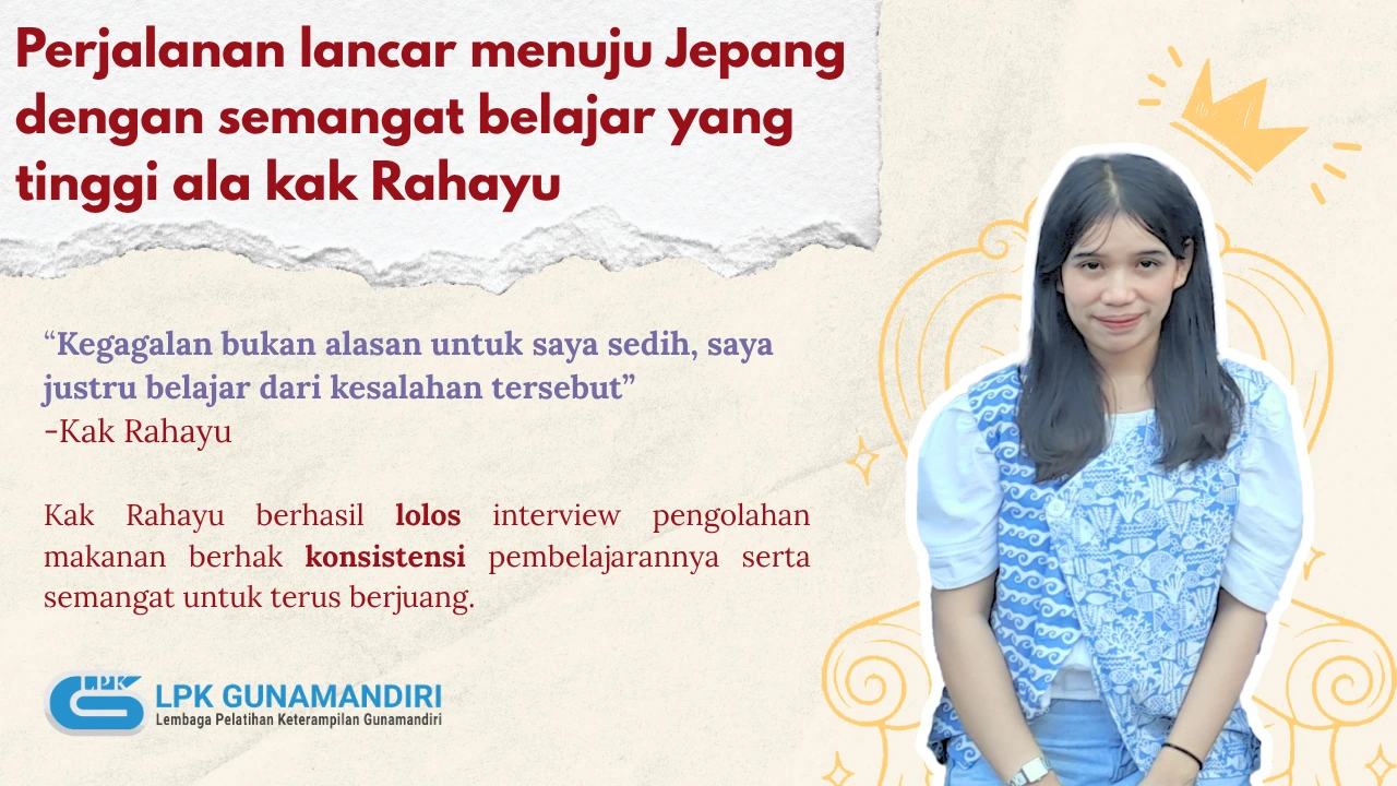 Perjalanan Lancar Menuju Jepang dengan Semangat Belajar yang Tinggi ala Kak Rahayu